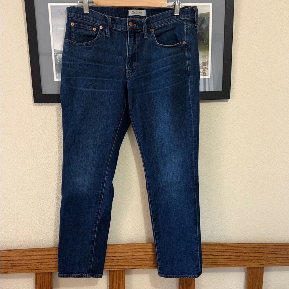 Madewell Slim Boyjean Jeans, Size 30